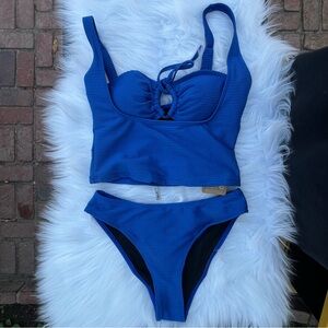Samiol Stylish Blue Bikini Set 19